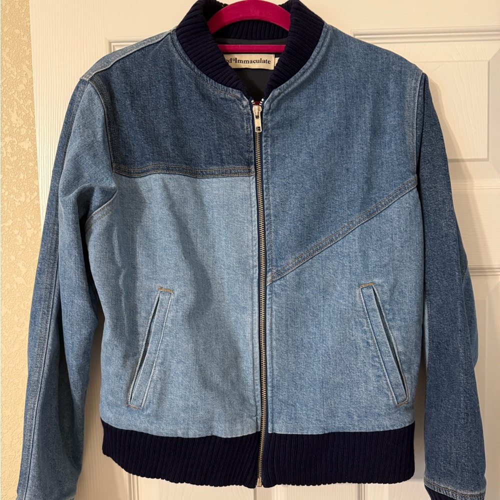 Stoned Immaculate Michelle Patchwork Denim Jacket - image 4